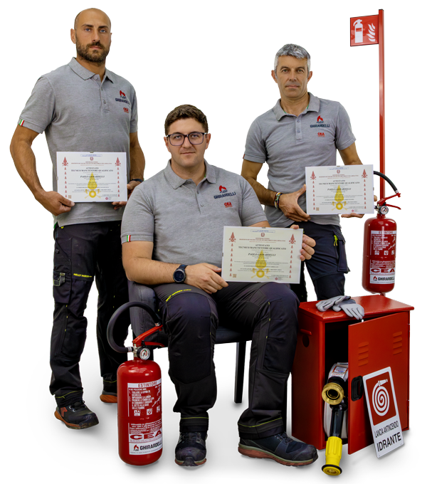 Ghirardelli tecnici manutentori antincendio certificati