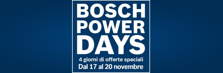 bosch power days novembre 2025